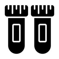 A laboratory equipment for trendy style vector test tube icon