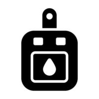 A beautiful design of glucometer, diabetes machine, vector icon