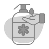 An amazing icon of hand sanitizer, editable vector of hand hygiene