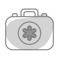 An icon of first aid kit for emergency, medical kit vector