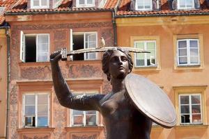 Monument to the Warsaw Mermaid photo