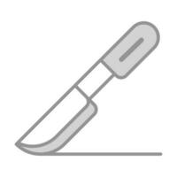 A new trendy style of surgical knife, vector icon