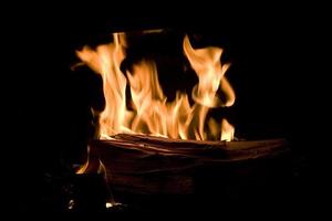 burning fire background photo