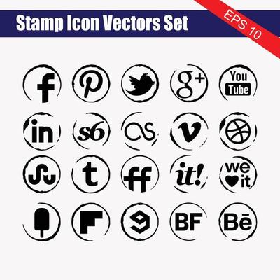 Collection of popular social media logo. Facebook, instagram, twitter, linkedin, youtube, telegram, vimeo, snapchat, whatsapp. Realistic editorial set