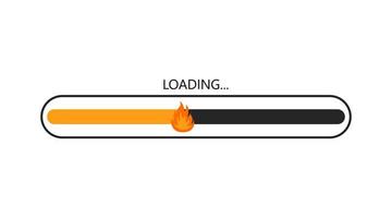 loading bar  vector icon