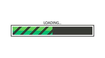 loading bar  vector icon