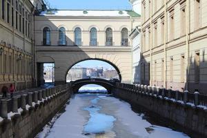 February evening on the Winter Canal photo