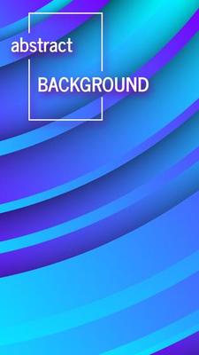 Trendy geometric blue background with abstract circles shapes. Stories banner design. Futuristic dynamic pattern design. Vector illustration