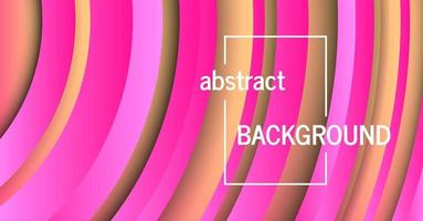 Trendy geometric pink background with abstract circles shapes. Banner design. Futuristic dynamic pattern design. Vector illustration