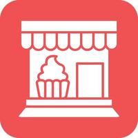 diseño de icono de vector de tienda de panadería