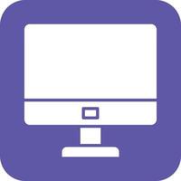 Monitor Icon Vetor Style vector