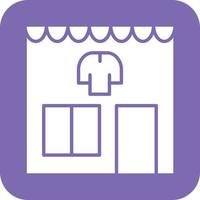 Clothing Store Icon Vetor Style vector