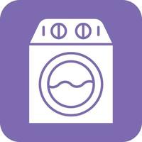 Washing Machine Icon Vetor Style vector