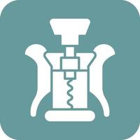 Corkscrew Vector Icon Design