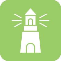 Lighthouse Icon Vetor Style vector