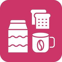 Break Fast Icon Vetor Style vector