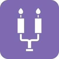 Candlestick Icon Vetor Style vector