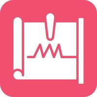 Seismograph Icon Vetor Style vector