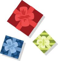 Vector Image Of Colorful Gifts