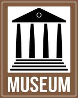 Street Sign For Museum, Vector Image