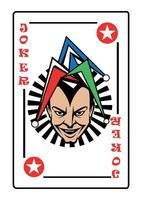 Vector Image Of A Joker Card