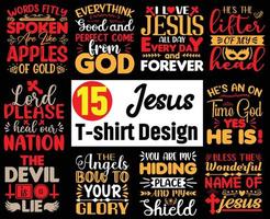 jesus t-shirt design bundle, aparel design, typography, print, vector, t-shirt design template. vector