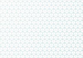 Stylish hexagonal line pattern background vector