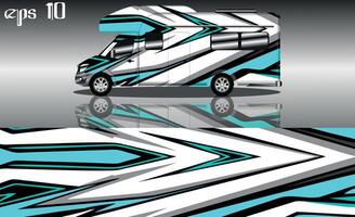 racing background vector for camper car wraps and more