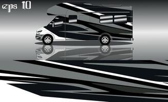 racing background vector for camper car wraps and more