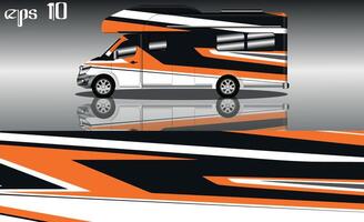 racing background vector for camper car wraps and more