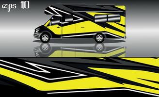 racing background vector for camper car wraps and more