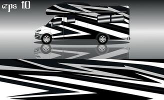 racing background vector for camper car wraps and more