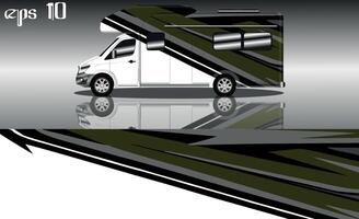 vector de fondo de carreras para envolturas de autocaravanas y más