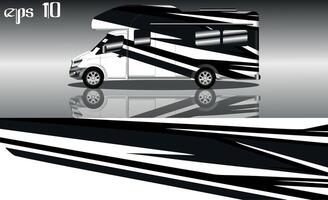 racing background vector for camper car wraps and more