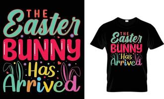Pascua de Resurrección día tipografía y vector t camisa diseño