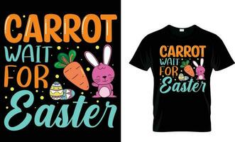 Pascua de Resurrección día tipografía t camisa diseño vector