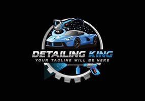 Car detailing logo auto detailing logo car polish logo car service logo car wash logo car cleaning logo vector