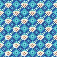 Colorful neo geometric pattern. Neo Geometric Seamless Period. Grid with color geometrical shapes. Modern abstract background vector
