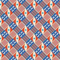 Colorful neo geometric pattern. Neo Geometric Seamless Period. Grid with color geometrical shapes. Modern abstract background vector
