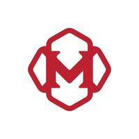 m logo design easy catchy m symbol aa3 vector