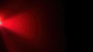 Abstract red light on black background with copy space for your text photo