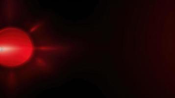 Abstract red light on black background with copy space for your text photo