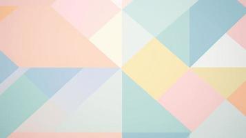 resumen geométrico antecedentes. minimalista diseño. pastel colores. foto