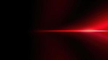 Abstract red light on black background with copy space for your text photo