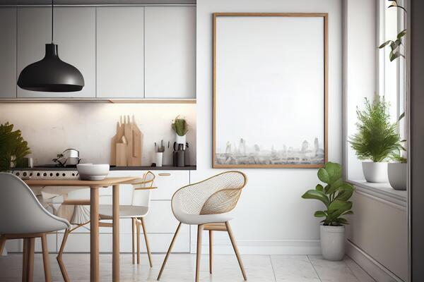 Kitchen Wall Mockup Stock Photos, Images and Backgrounds for Free Download