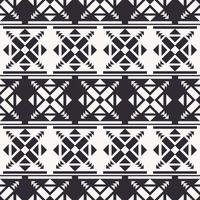 Abstract geometric black and white pattern. Abstract geometric shape black and white stripes seamless pattern background. Abstract geometric pattern use for fabric, home decoration elements. vector