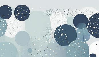 A seamless pattern featuring softly painted watercolor dots in various sizes, in a peaceful and dreamy color palette, Watercolor Dots Pattern, Abstract Art, watercolor pattern, Generate Ai photo