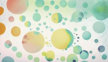 A seamless pattern featuring softly painted watercolor dots in various sizes, in a peaceful and dreamy color palette, Watercolor Dots Pattern, Abstract Art, watercolor pattern, Generate Ai photo