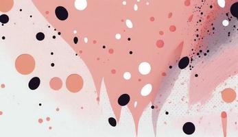 A seamless pattern featuring softly painted watercolor dots in various sizes, in a peaceful and dreamy color palette, Watercolor Dots Pattern, Abstract Art, watercolor pattern, Generate Ai photo