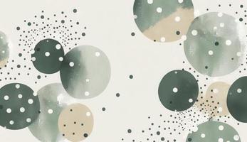 A seamless pattern featuring softly painted watercolor dots in various sizes, in a peaceful and dreamy color palette, Watercolor Dots Pattern, Abstract Art, watercolor pattern, Generate Ai photo